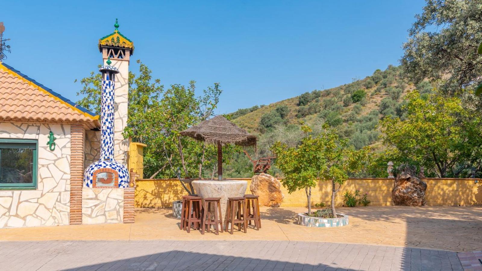 Villa Paraiso Andaluz Sedella By Ruralidays Exterior foto