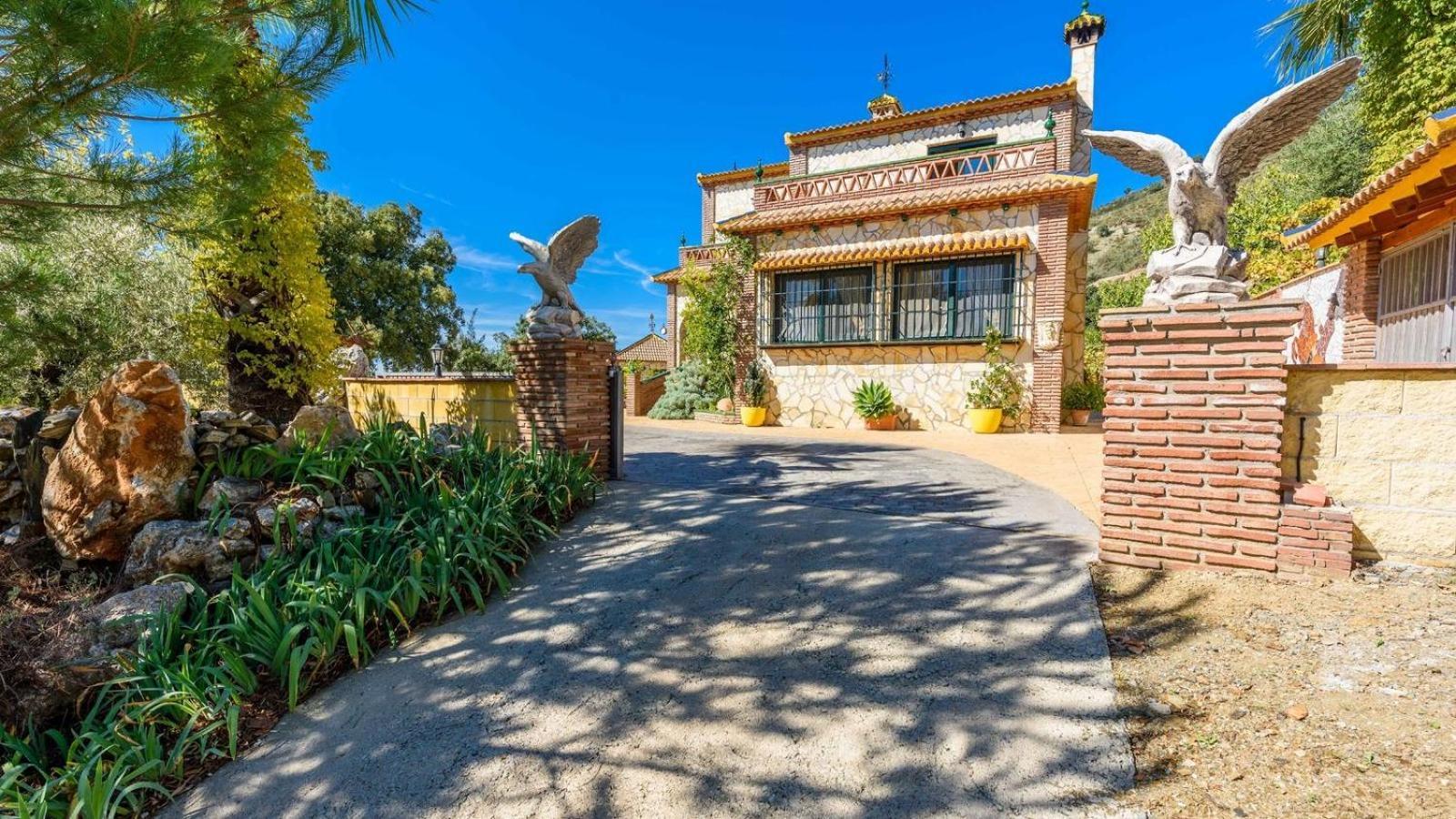 Villa Paraiso Andaluz Sedella By Ruralidays Exterior foto